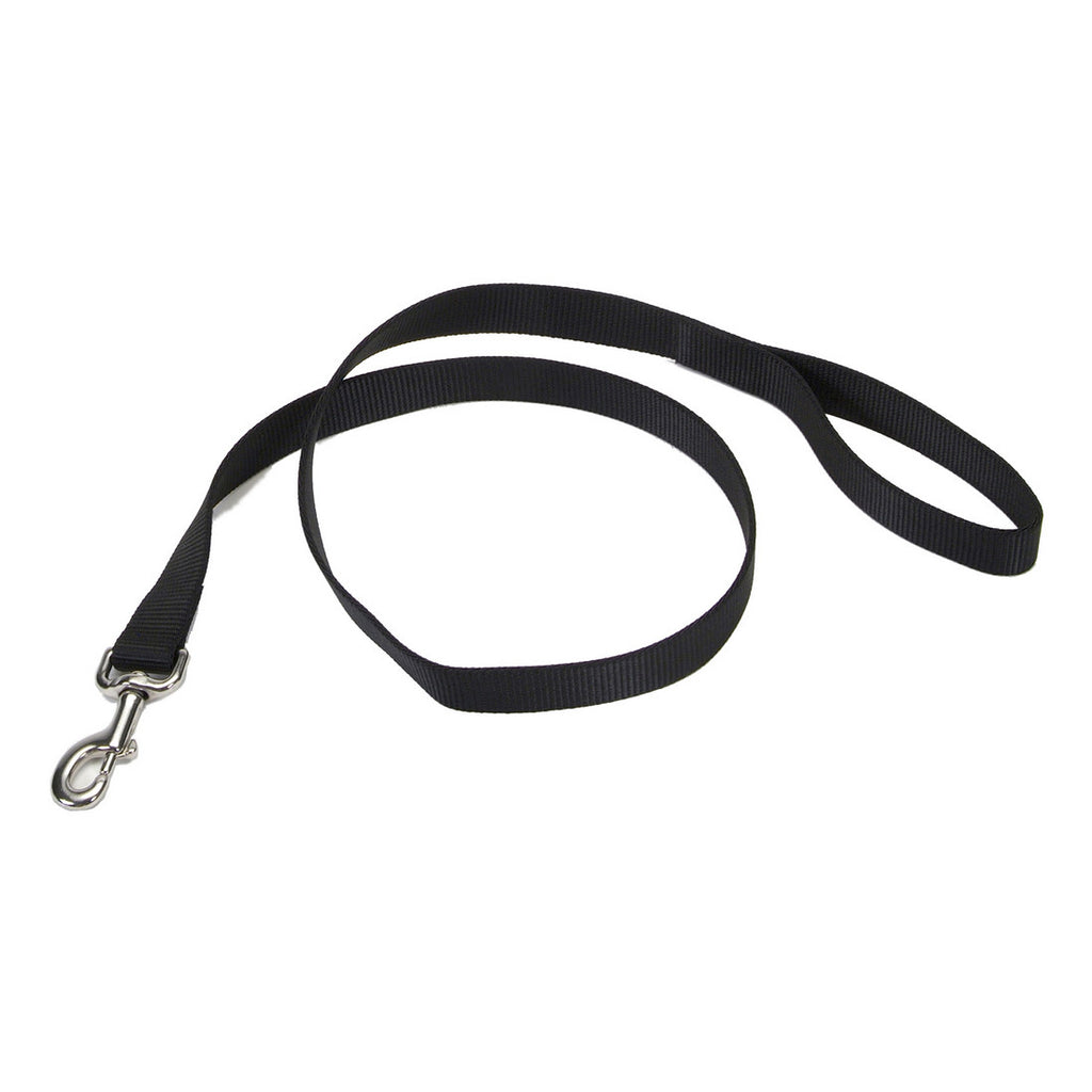 Lupine Nylon Leash  1 X 6 Black