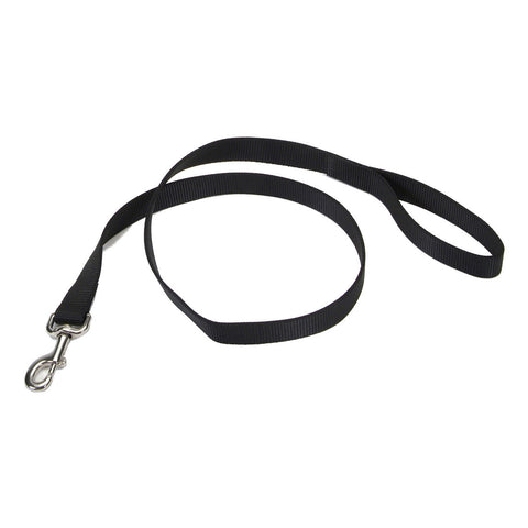 Lupine Nylon Leash  1 X 6 Black