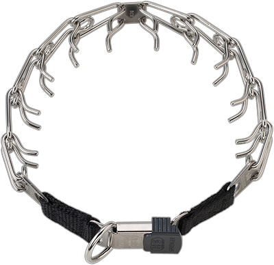 Herm Sprenger Stainless Steel Prong Collars with ClicLock Buckle