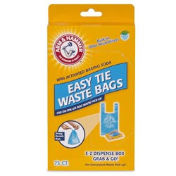 Easy-Tie Waste Bags Arm & Hammer 75Ct