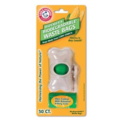Corn Starch Waste Bags & Bone Dispenser Arm & Hammer