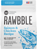 Bixbi Rawbble Freeze Dried Salmon and Chicken Dog Food