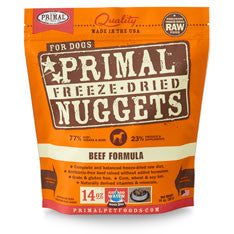 Primal Freeze-Dried Canine Beef Formula