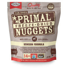 Primal Freeze-Dried Canine Venison Formula