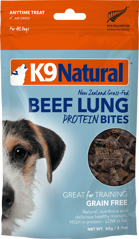 K9 Natural Beef Lung Bites