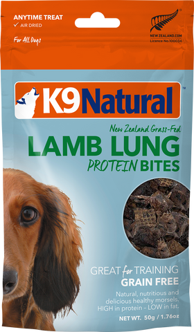 K9 Natural Lamb Lung Bites