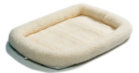 Quiet Time Beds: Natural Fleece Crate / Kennal Bed Mat