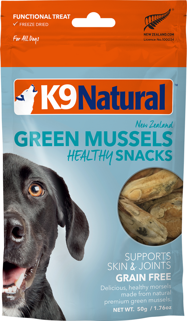K9 Natural New Zealand Green Lipped Mussel Snacks