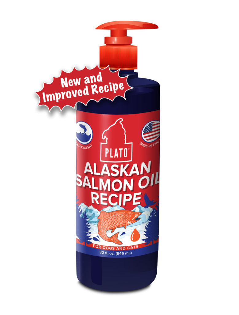 PLATO DOG WILD ALASKAN SALMON OIL 15.5OZ