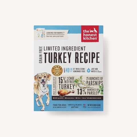 Honest Kitchen - Marvel - Grain Free Turkey & Parsnip Dog Food