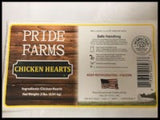 Chicken Hearts 40lb Bulk Case