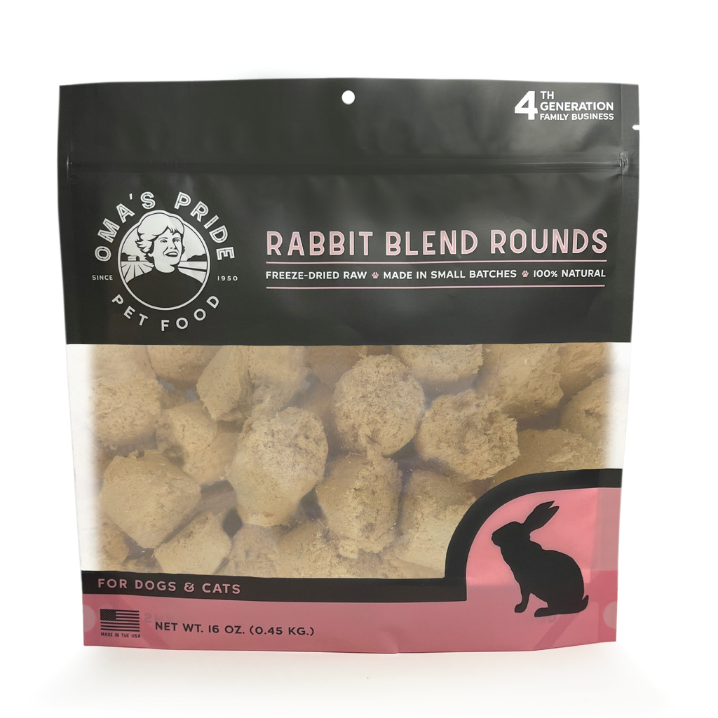 RABBIT BLEND ROUNDS 16OZ