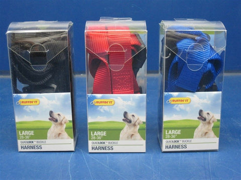 Adjustable Nylon Dog Harness - 20-28"