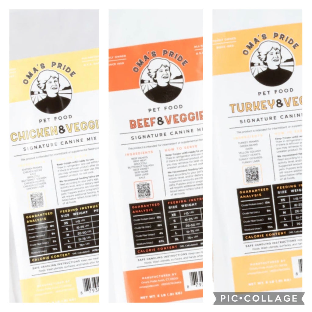 *Mixed 30lb Case of Beef, Chicken, Turkey  2lb pks