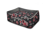 Skulls & Roses Lounge Dog Bed - P.L.A.Y.
