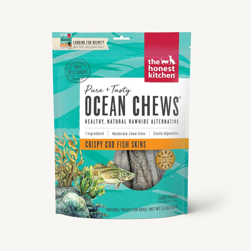 Honest Kitchen - Beams® Ocean Chews - Cod Fish Skins