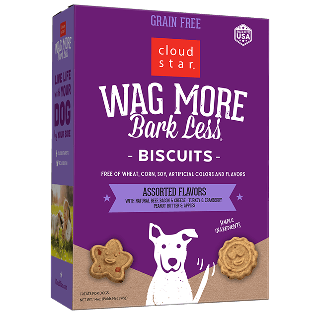 CS Wag More Bark Less Oven Baked Biscuits: Assorted Flavors