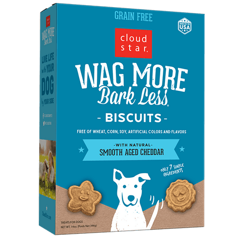 CS Wag More Bark Less Oven-Baked Grain Free: Smooth Aged Cheddar